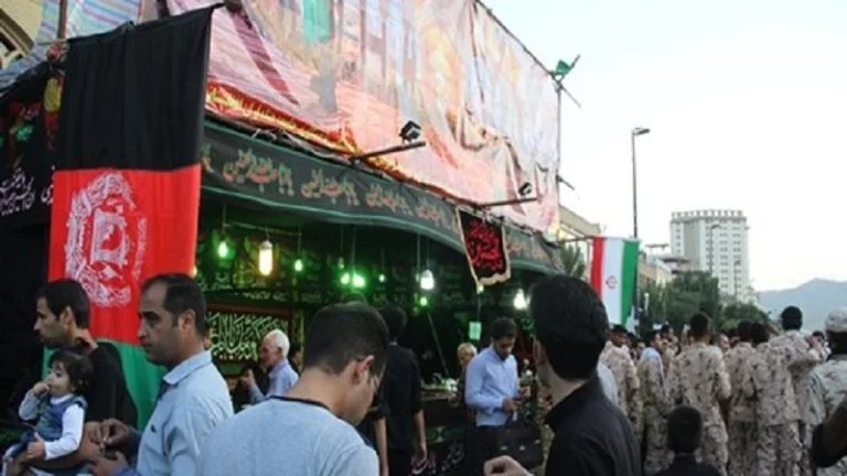پشتیبانی از مواکب اتباع افغانستانی