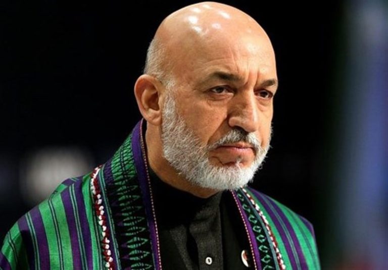 حمایت حامد کرزی از دختران معترض