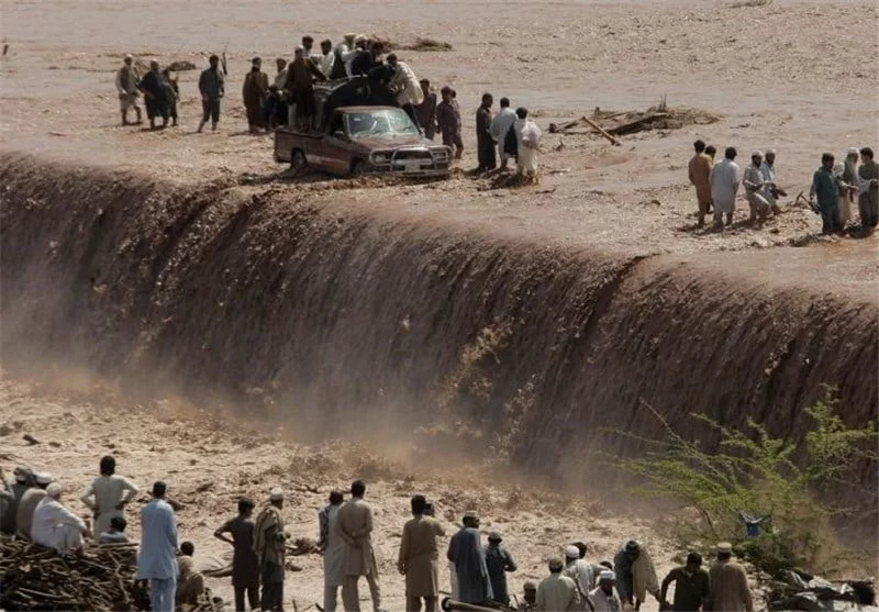کشته و زخمی شدن مهاجران افغان در سیل های پاکستان