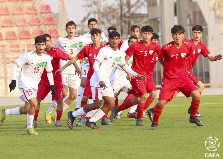پیروزی فوتبال نونهالان افغانستان بر ایران