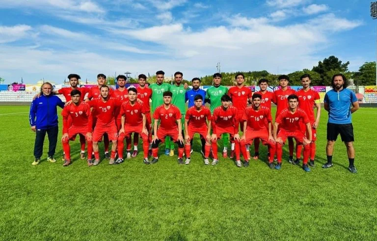 بازی تیم ملی فوتبال زیر 20 سال افغانستان با ترکمنستان