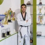 پیروزی محسن رضایی در مسابقات تکواندوی جهان