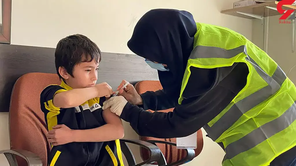 واکسن سرخک برای اتباع خارجی خراسان رضوی