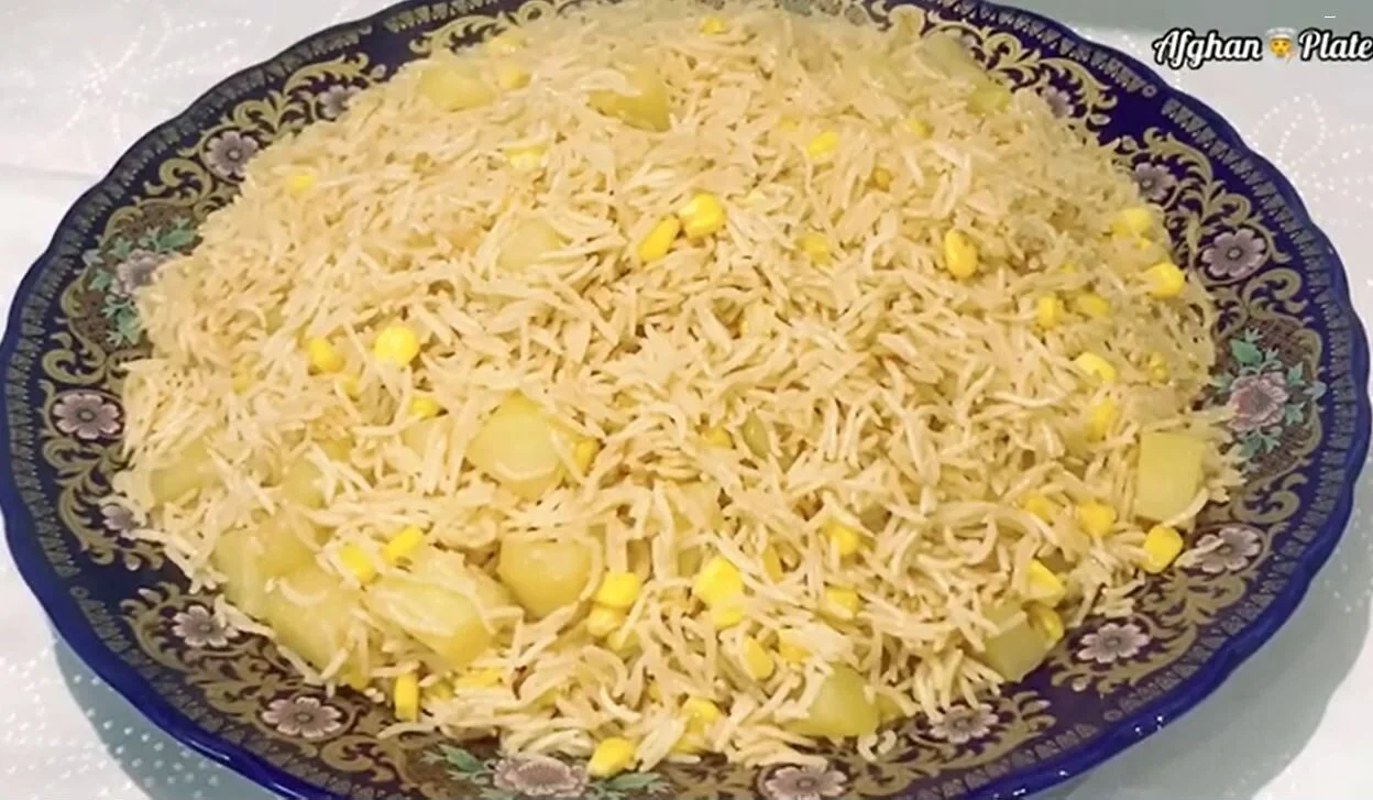جواری پلو غذای افغانستان