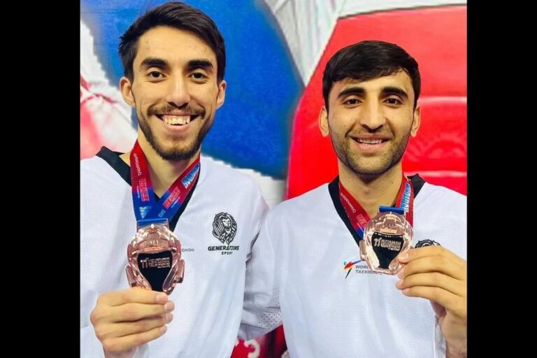 دو مدال برنز سهم تیم ملی تکواندوی افغانستان
