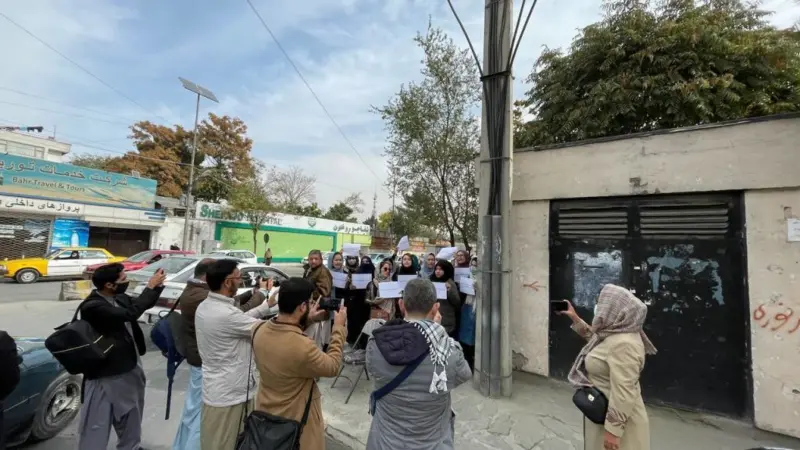 یوناما: وضعیت حقوق بشری زنان افغان با اعمال قانون جدید امر به معروف حکومت طالبان وخیمتر شده است