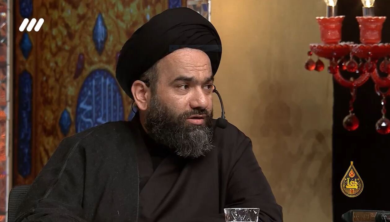 حجت‌الاسلام آقامیری در برنامه تلویزیونی حسینیه معلی