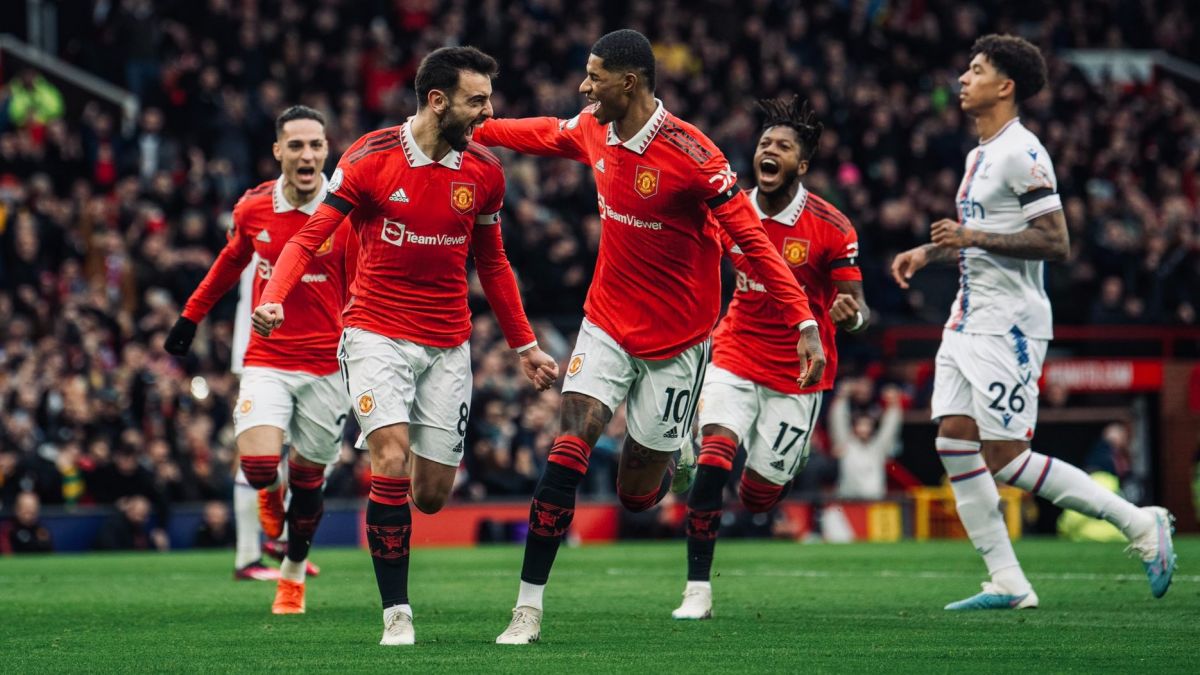 پیروزی مهم منچستریونایتد مقابل کریستال پالاس