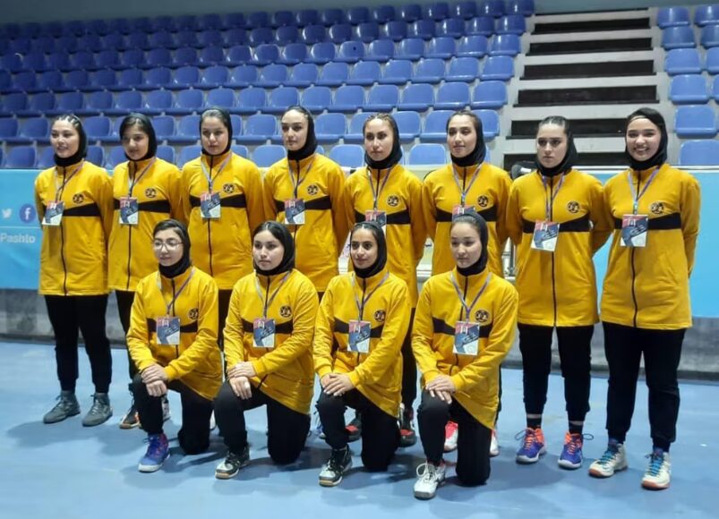 تیم والیبال زنان افغانستان