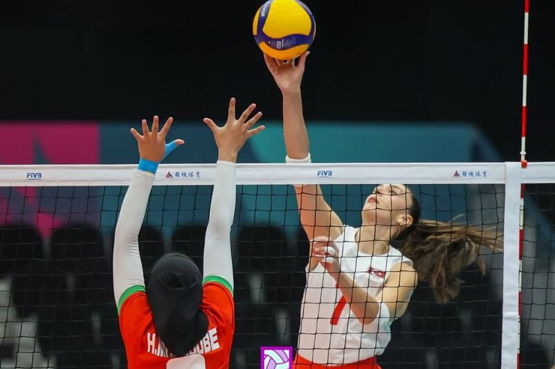 تیم والیبال زنان افغانستان