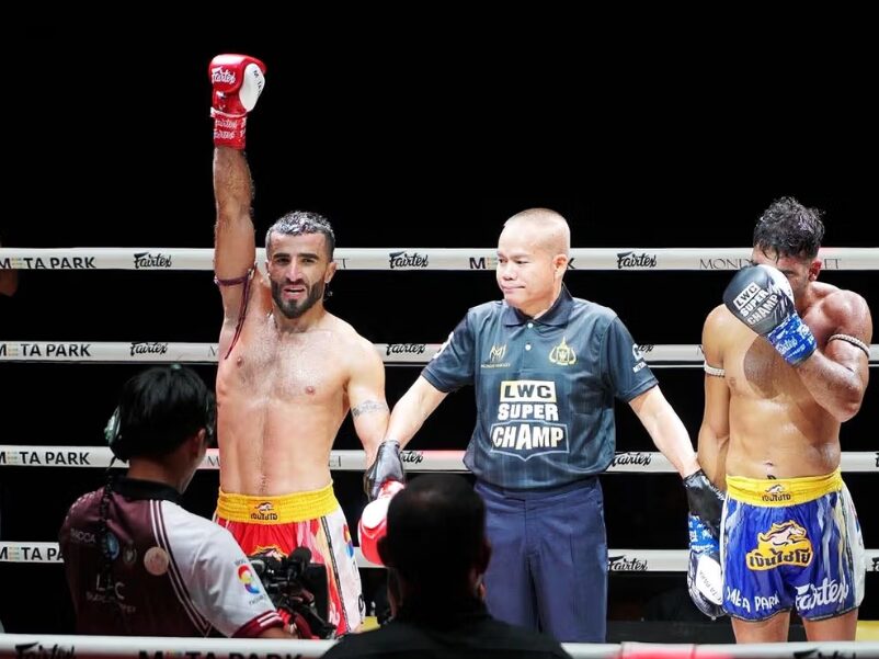 شاهین ورزشکار رشته موی تای افغانستان