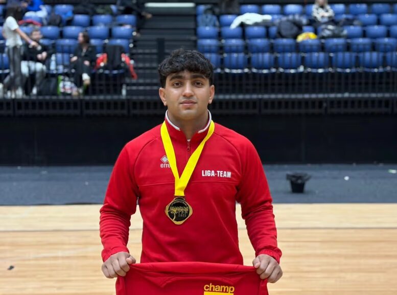 قهرمانی شهیر بره‌کی در کشتی آزاد هلسینکی ۲۰۲۵: مدال طلای وزن ۷۰ کیلوگرم