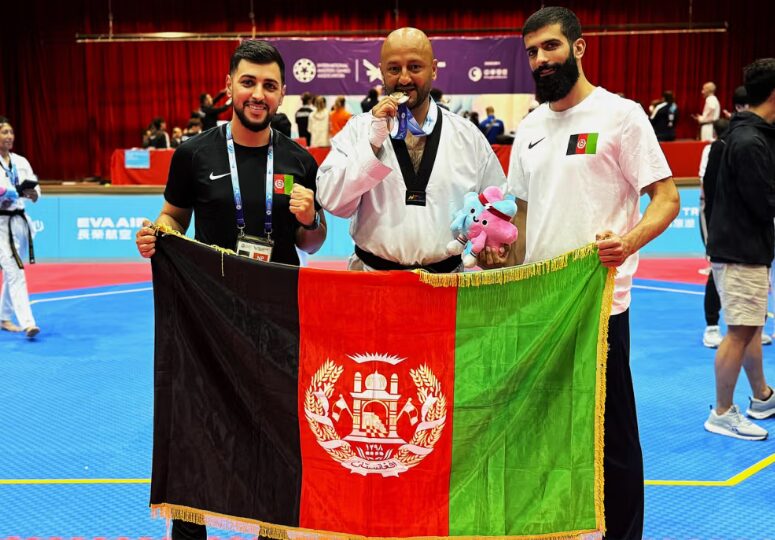 کریمی، کاپیتان سابق تیم ملی تکواندو افغانستان، داور بینالمللی شد