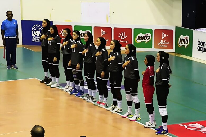 آغاز مسابقات والیبال زنان آسیای مرکزی در مالدیو