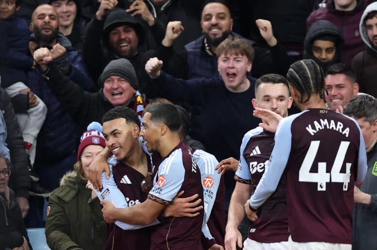 نتیجه بازی استون ویلا مقابل منچستر یونایتد: دبل مورگان راجرز در کورس قهرمانی لیگ برتر ۲۰۲۵