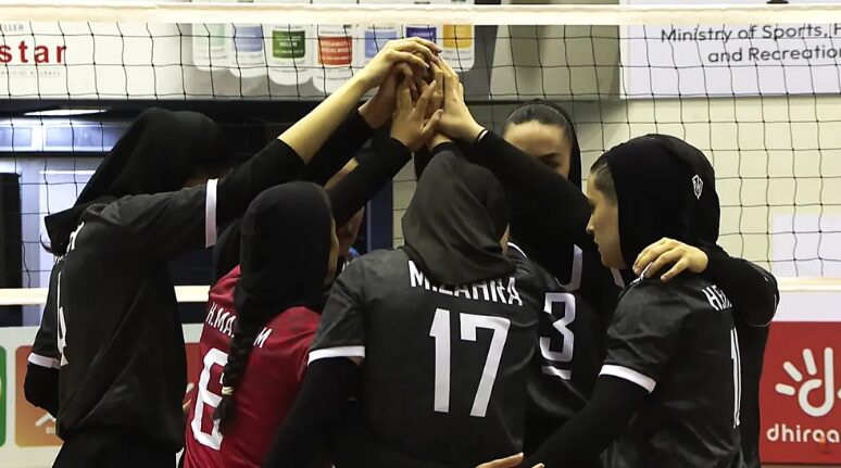 پیروزی تاریخی تیم والیبال زنان افغانستان مقابل بنگلادیش در مسابقات زون مرکز آسیا ۲۰۲۵