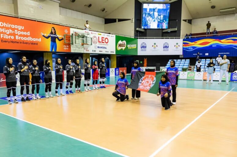 شکست تیم والیبال زنان افغانستان مقابل قرغیزستان در نیمه نهایی CAVA Cup 2025