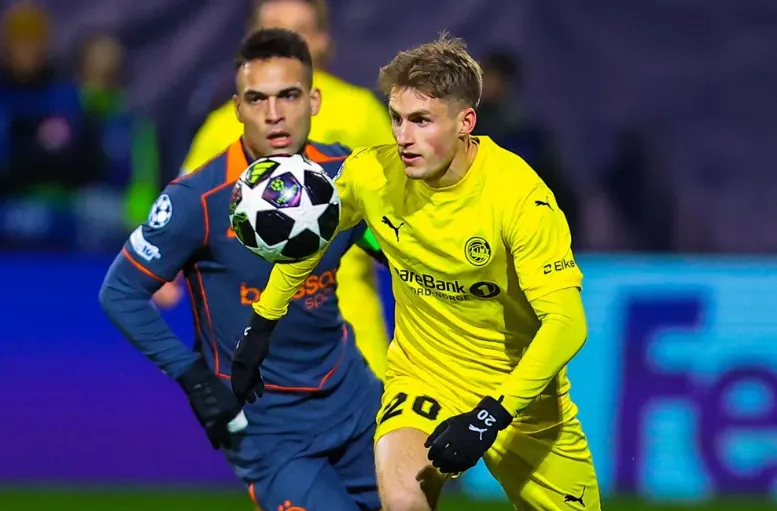 بودو/گلیمت شگفتی بزرگ لیگ قهرمانان؛ شکست ۳-۱ اینتر میلان در بازی رفت پلی‌آف